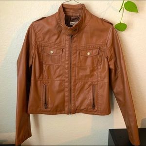 Tan Leather Jacket
